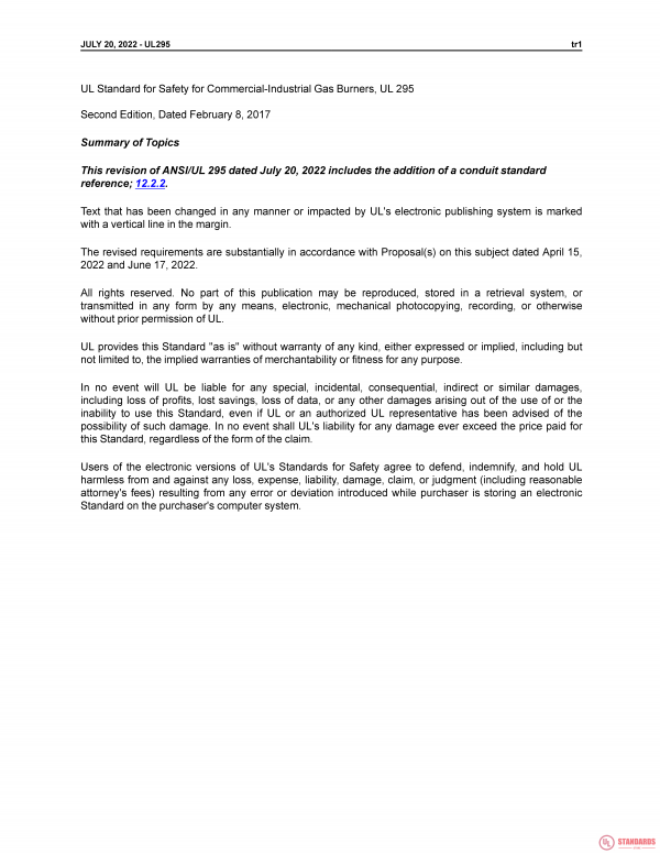 UL 295 PDF UL 295 PDF